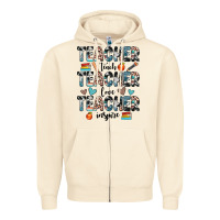 Sandshell teacher teach love inspire Zipper Hoodie - JahusDesignShop