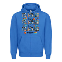 True Royal teacher teach love inspire Zipper Hoodie - JahusDesignShop