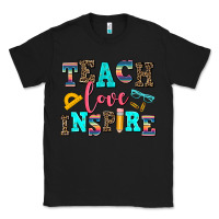 Black teach love inspire Classic Tee - AdoDesignShop