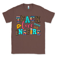 Chestnut teach love inspire Classic Tee - AdoDesignShop