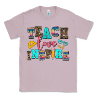 Lilac teach love inspire Classic Tee - AdoDesignShop