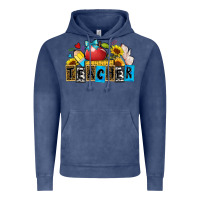 Vintage Denim teacher Vintage Hoodie - Zillion Design Studio