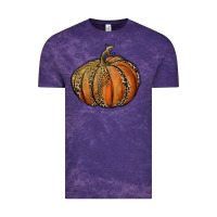 Cloud Purple leopard pumpkin Vintage Tee - RanaPortraitStore
