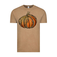 Vintage Coffee leopard pumpkin Vintage Tee - RanaPortraitStore