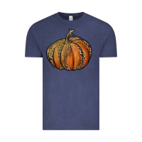 Vintage Denim leopard pumpkin Vintage Tee - RanaPortraitStore