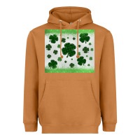 Meerkat shamrock Heavyweight Hoodie - MaliasSmallBusiness