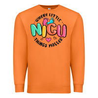 Carrot nicu where little things matter Premium Sweatshirt - MaliasSmallBusiness