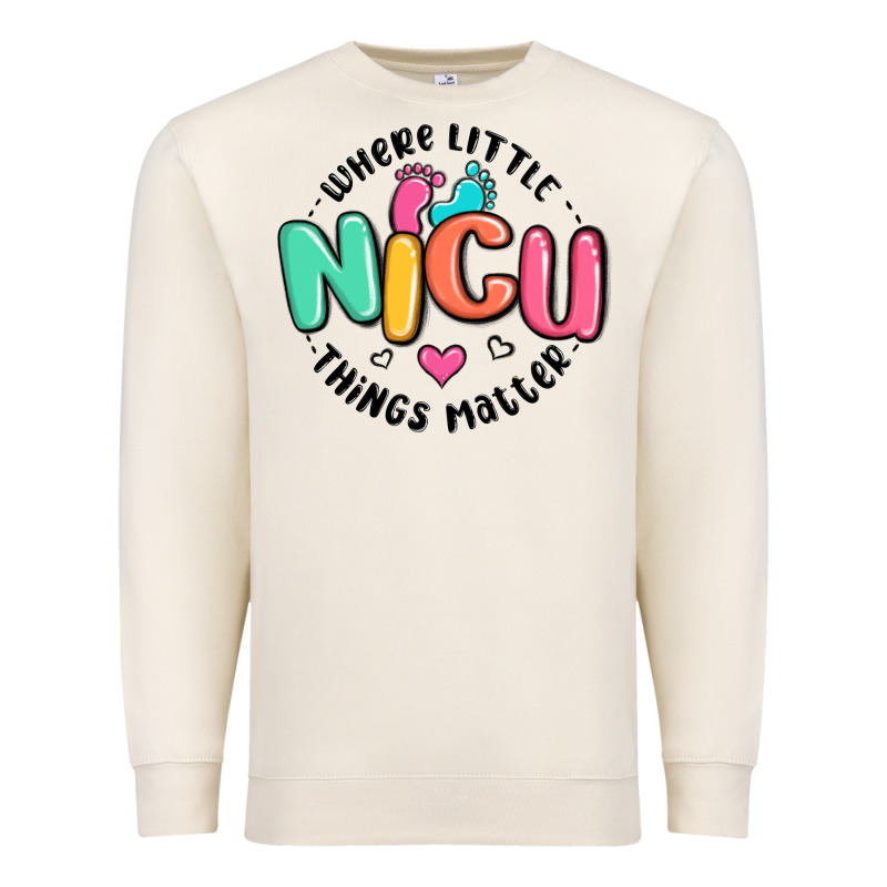 Nicu Where Little Things Matter Premium Sweatshirt by MaliasSmallBusiness | Teevron