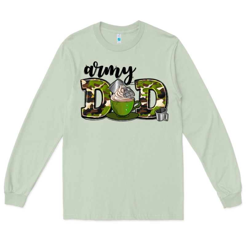Army Dad Long Sleeve Tee by AdoDesignShop | Teevron