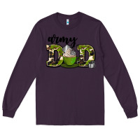 Plum army dad Long Sleeve Tee - AdoDesignShop