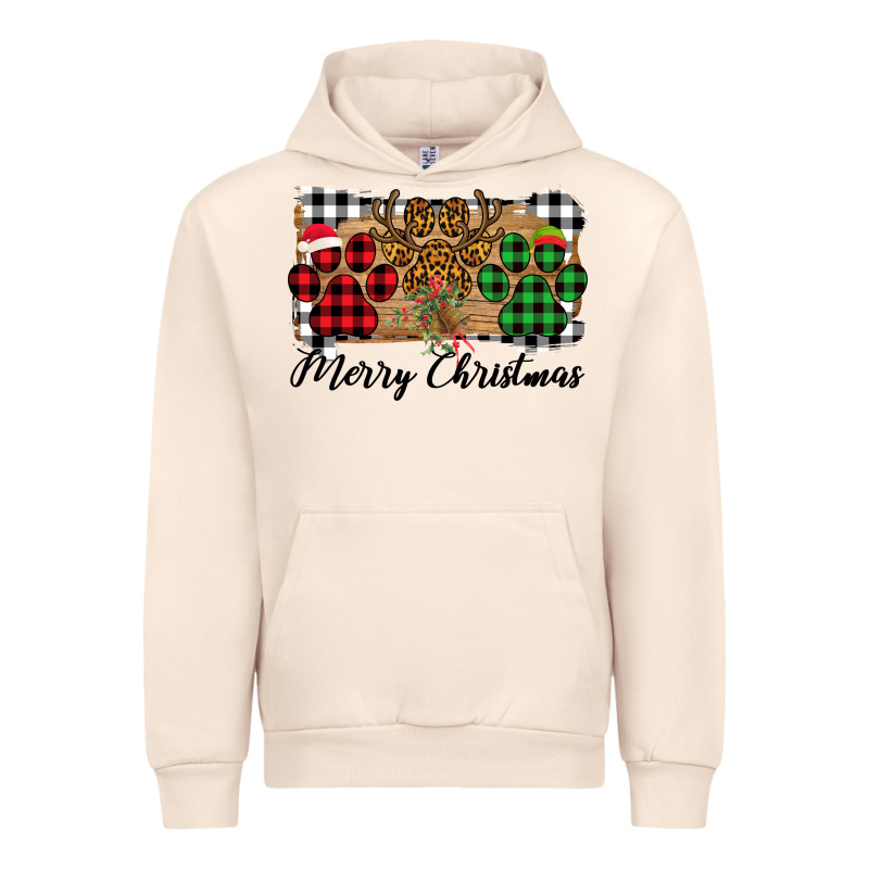 Merry Christmas Paws Urban Hoodie by Bettercallsaul | Teevron