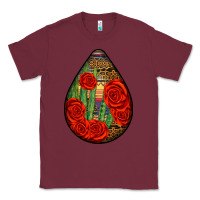Burgundy mexican teardrop Classic Tee - BundleAndBundleShop