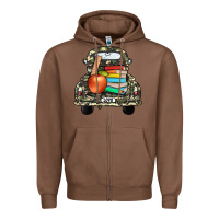 Chestnut farm truck,back to school Zipper Hoodie - JahusDesignShop