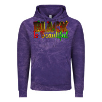 Cloud Purple black is beautiful juneteenth Vintage Hoodie - texasbilliewilder