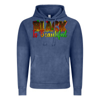 Vintage Denim black is beautiful juneteenth Vintage Hoodie - texasbilliewilder
