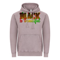 Vintage Zinc black is beautiful juneteenth Vintage Hoodie - texasbilliewilder