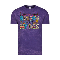Cloud Purple i see no good reason to act my age Vintage Tee - Zillion Design Studio