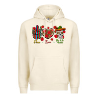 Tofu Peace Love Dia De Los Muertos Premium Hoodie - BundleAndBundleShop