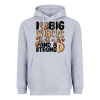 Heather Grey i love big sacks tight ends and a strong d Heavyweight Hoodie - MaliasSmallBusiness