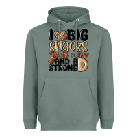 Sage i love big sacks tight ends and a strong d Heavyweight Hoodie - MaliasSmallBusiness