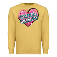 Antique Gold perfectly imperfect Premium Sweatshirt - MaliasSmallBusiness