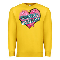 Lemon perfectly imperfect Premium Sweatshirt - MaliasSmallBusiness