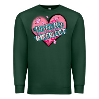 Sports Green perfectly imperfect Premium Sweatshirt - MaliasSmallBusiness