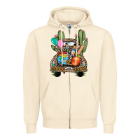 Sandshell farm truck,back to school Zipper Hoodie - JahusDesignShop