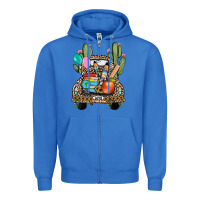 True Royal farm truck,back to school Zipper Hoodie - JahusDesignShop