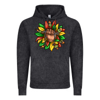 Vintage Black black history sunflower Vintage Hoodie - texasbilliewilder