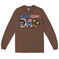 Chestnut American dad Long Sleeve Tee - AdoDesignShop