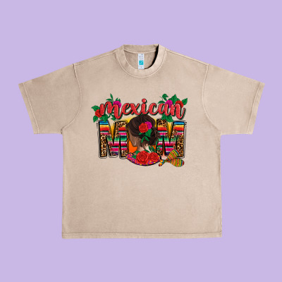 Mexican Mom Urban Heavy Tee Designed By Cts Tumbler Store