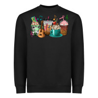 Black music teacher coffee cups Heavyweight Sweatshirt - texasbilliewilder