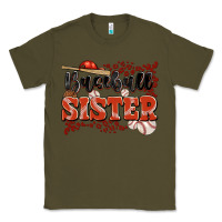 Army Green baseball sister Classic Tee - JahusDesignShop