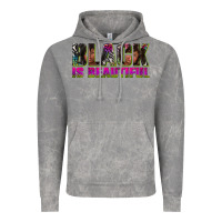 Cloud Rock black is beautiful neon Vintage Hoodie - texasbilliewilder