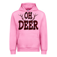 Fuchsia Pink Oh Deer Urban Hoodie - Bettercallsaul