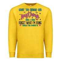 Lemon not to brag or anything but i can forget what im d Premium Sweatshirt - MaliasSmallBusiness