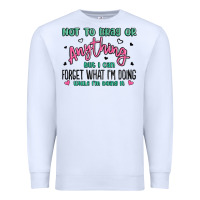 White not to brag or anything but i can forget what im d Premium Sweatshirt - MaliasSmallBusiness