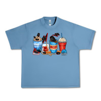 Pebble Blue hockey begins after coffee cups Urban Heavy Tee - Zillion Design Studio
