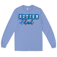 Colony Blue autism dad Long Sleeve Tee - AdoDesignShop