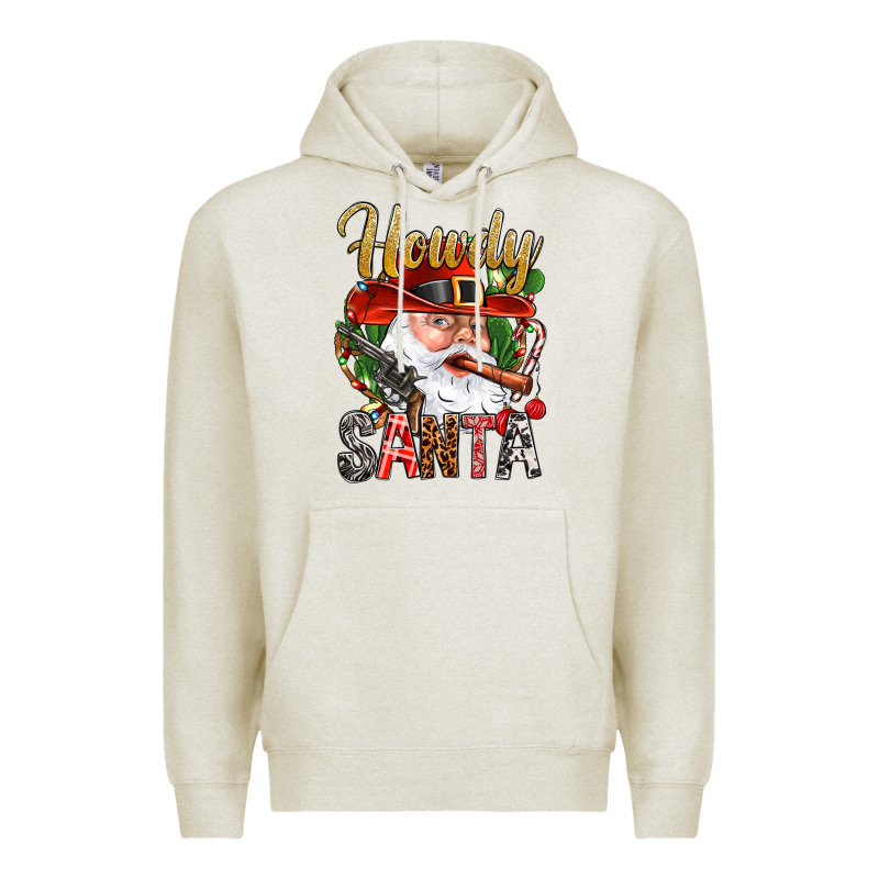 Howdy Santa Premium Hoodie by BundleAndBundleShop | Teevron