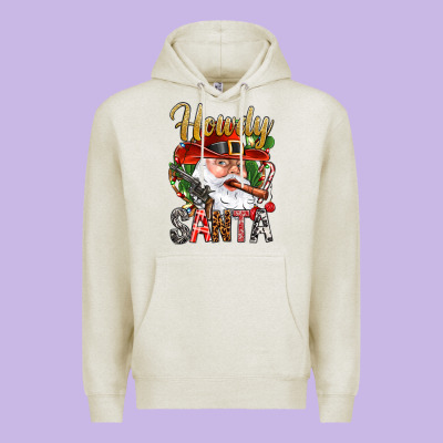 Howdy Santa Premium Hoodie Designed By Bundleandbundleshop