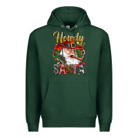 Sports Green Howdy Santa Premium Hoodie - BundleAndBundleShop