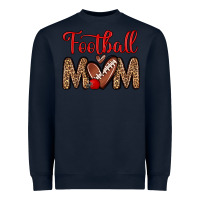 Navy football mom Heavyweight Sweatshirt - Zillion Design Studio