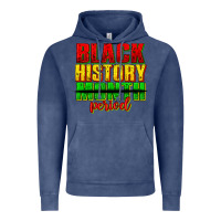 Vintage Denim black history month period juneteenth Vintage Hoodie - texasbilliewilder