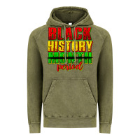 Vintage Olive black history month period juneteenth Vintage Hoodie - texasbilliewilder