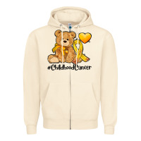 Sandshell childhood cancer and cancer ribbon Zipper Hoodie - AdoDesignShop
