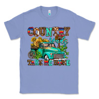 Colony Blue country roads take me home Classic Tee - AdoDesignShop