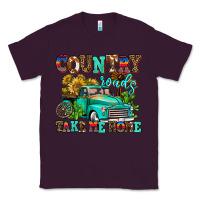Plum country roads take me home Classic Tee - AdoDesignShop
