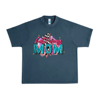 Midnight Navy hot mess mom Urban Heavy Tee - Zillion Design Studio